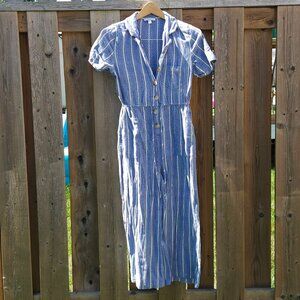PATRONS of PEACE Short Sleeve Romper One Piece Women's Size Small Cropped Widele